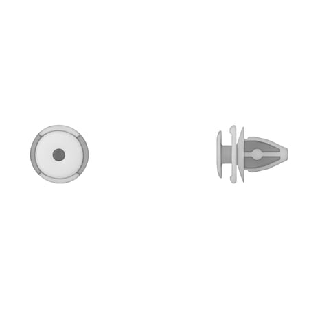 Wht Nyln Trim Panel Ret 8.5mm Hole Size MPN:12613PK