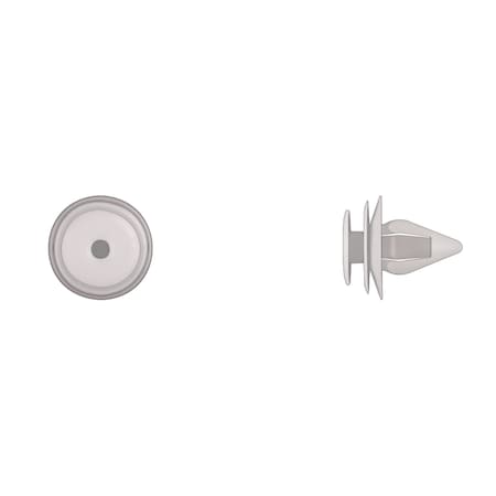 Wht Nyln Trim Panel Ret 8.5mm Hole 15mm MPN:12617PK
