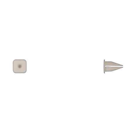Ylw Nyln Screw Grommets No 4 Screw Size 7mm Hole Size PK25 MPN:12634PK