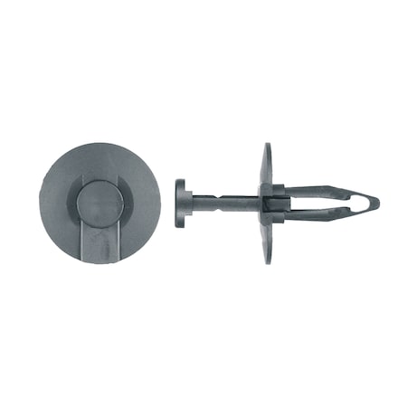 Blk Nyln Splash Shield Ret 5/16