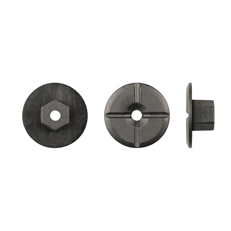 Blk Nyln Rear Carpet Ret 5mm Stud 10mm H MPN:12646PK
