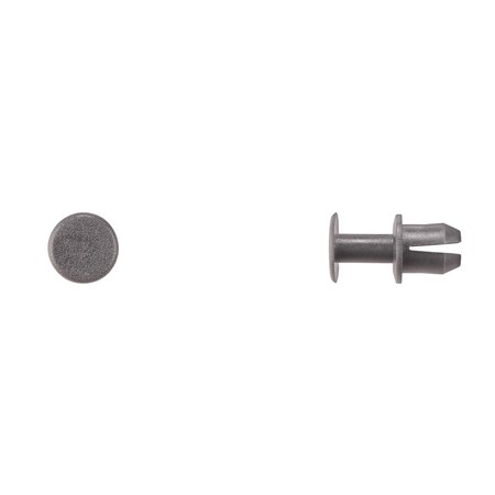 Drk Gray Nyln Push Type Ret 8.5mm Hole MPN:12650PK50