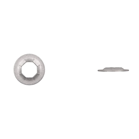 Zinc Finish Push On Retainers 3/8