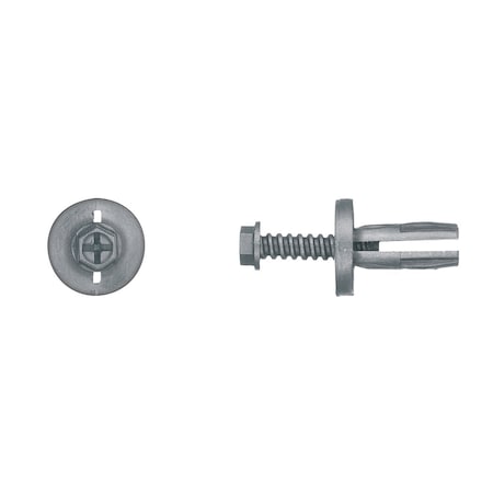 Blk Nyln Phllp Screw Ret 8mm Hole Size 18mm Stem L PK100 MPN:1265PK100
