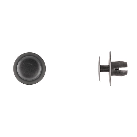 Blk Nyln Push Type Ret 8mm Hole 9mm Stem MPN:12673PK