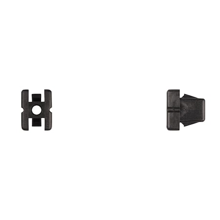 Blk Nyln Screw Grommets No 8 Screw Size 16mm Stem L PK15 MPN:12725PK