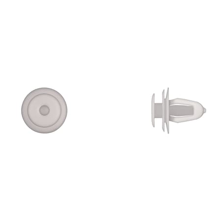 Wht Door Trim Panel Ret 9.5mm Hole 14mm MPN:12726PK