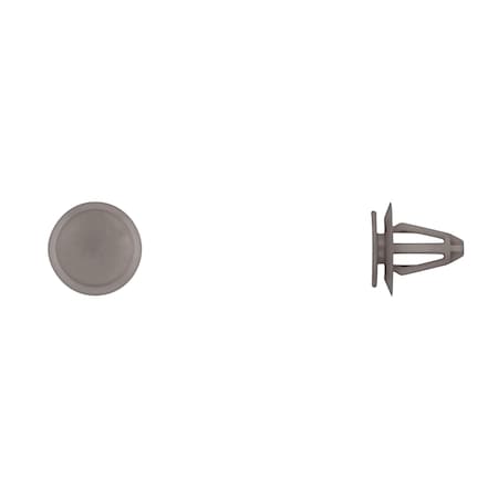 Gray Nyln Door Panel Ret 8mm Hole Size 1 MPN:12800PK