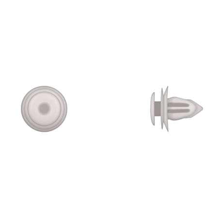 Wht Door Trim Retainers 8.5mm Hole Size MPN:12828PK