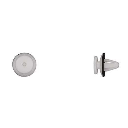 Wht Nyln Moulding Trim Ret 7.5mm Hole 12 MPN:12856PK