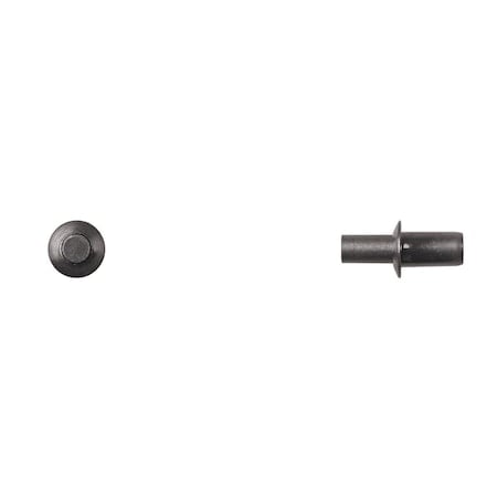 Blk Nyln Push Type Ret 6mm Hole 10mm Fln MPN:12890PK