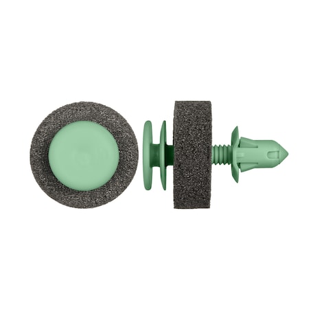 Grn Nyln Door Trim Ret 8mm Hole Size 19m MPN:12894PK
