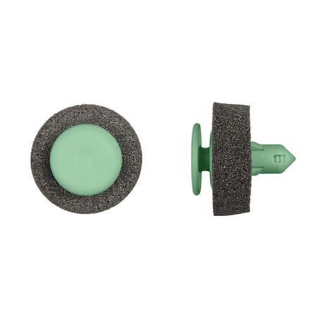 Grn Nyln Door Trim Ret 9mm Hole Size 19. MPN:12895PK