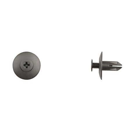 Blk Nyln Cowl Retainers 6mm Hole 18mm Fl MPN:12899PK
