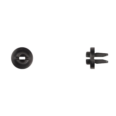 Blk Nyln Wheel Well Nuts 10 Screw Size 1 MPN:12914PK