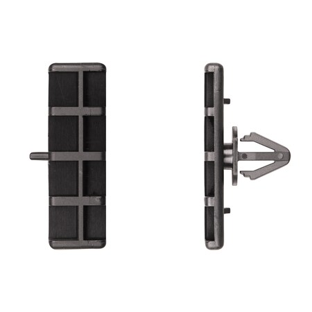 Blk Nyln Rocker Mldg Clips 9mm Hole Sze MPN:12986PK