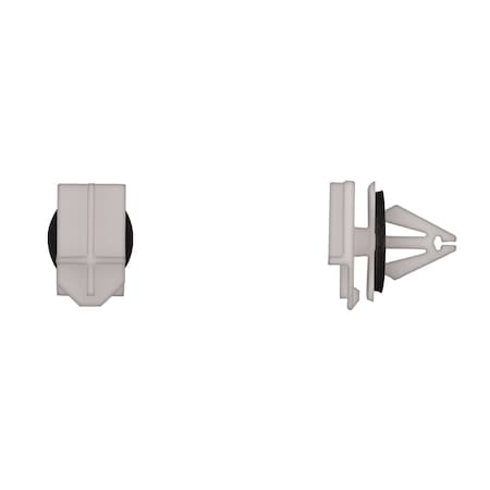 Wht Nyln Mldg Clip, Sealer 9.5mm Hole S MPN:13039PK