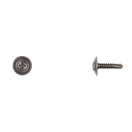 Blk Tek Pnt Sems Screws 8X3/4