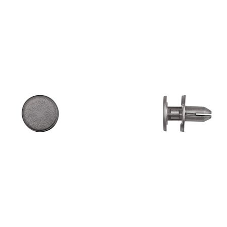 Blk Nyln Push Type Ret 6mm Hole Size 10m MPN:13232PK