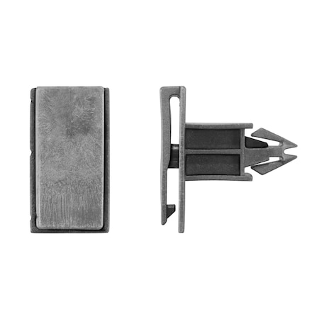 Blk Nyln Rocker Mldg Clips 11mm Hole Siz MPN:13235PK