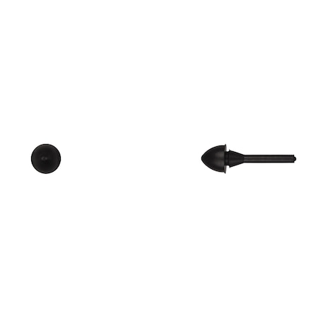 Blk Rubber Bumpers 11/64