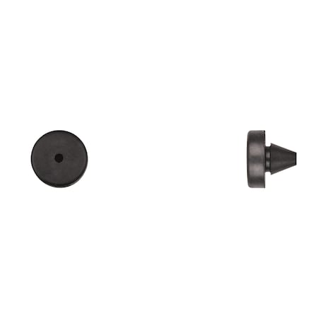 Blk Rubber Bumpers 17/64