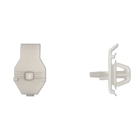 Wht Quarter Panel Mldg Clips 12.7mm Hole MPN:13307PK