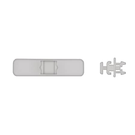 Wht Nyln Moulding Clips 11mm W 45mm L MPN:13309PK