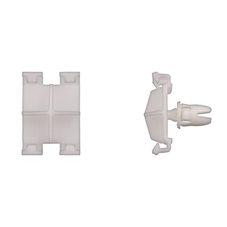 Wht Nyln Moulding Clips 8mm Hole Size 16 MPN:13311PK
