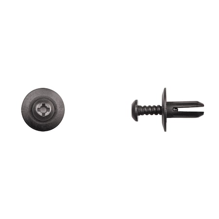 Blk Nyln Phllp Screw Ret 6mm Hole Sze 1 MPN:13334PK25