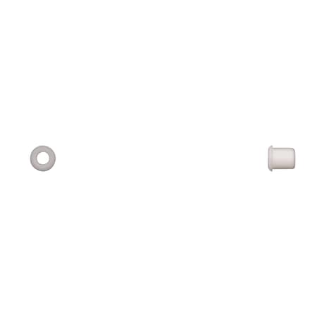 Wht Nyln Moulding Insert 5.5mm Hole 6mm MPN:13353PK