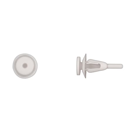 Wht Nyln Door Mldg Ret 8mm Hole Size 24m MPN:13367PK