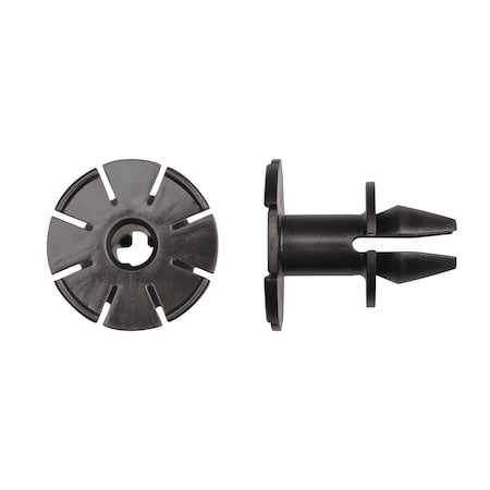 Blk Nyln Trim Retainers 12.7mm Hole Size MPN:13372PK