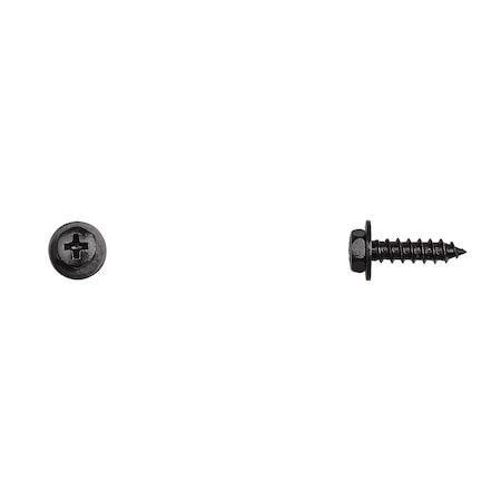 Blk Finish Sems Screws 5.2-2.0x20mm Phll MPN:13374PK