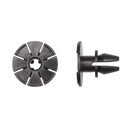 Blk Nyln Trim Retainrs 12.7mm Hole Size MPN:13377PK