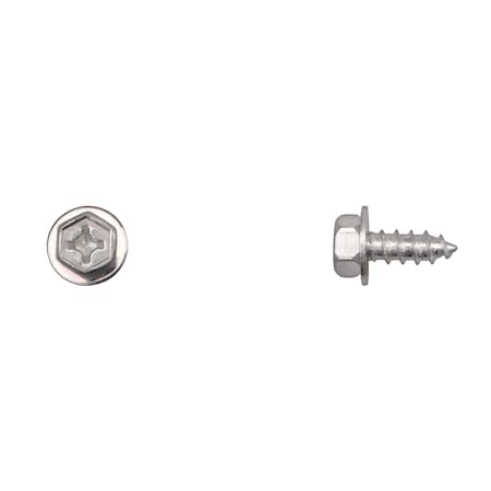 Zinc Finish Sems Screws 6.3-2.5X18mm Phl MPN:13381PK