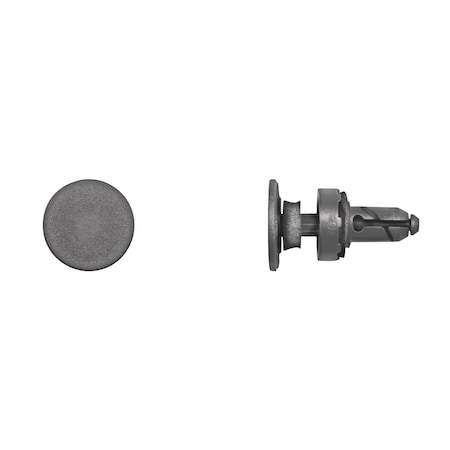 Blk Nyln Psh Type Retainer 9mm Hole Siz MPN:13383PK