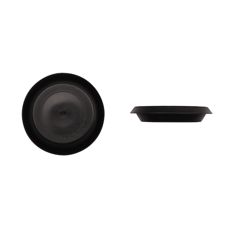 Blk Depressed Type Hole Plug 7/8
