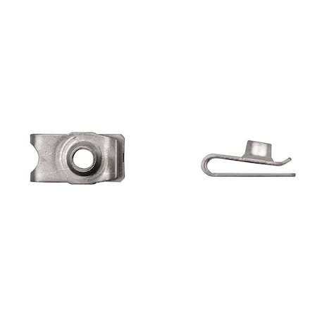 Zinc Extruded U Nuts 8-1.0mm PR 2-4.00mm MPN:13432PK