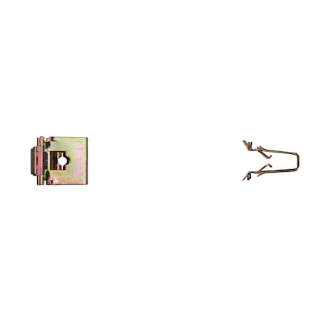 Zinc/Ylw Trim Retainers 13mm W 15mm Heig MPN:13433PK