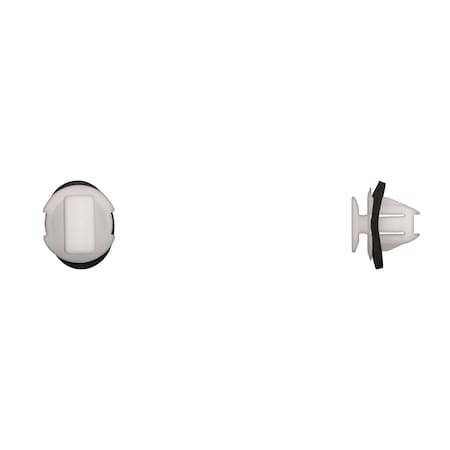 Wht Nyln Mldg Clip, Sealer 11mm Hole Si MPN:13449PK