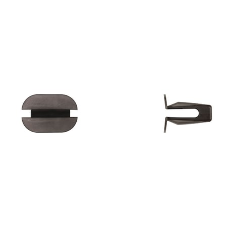 Blk Nyln Screw Grommets No 6 Screw 7.1mmX20.3mm Hole PK25 MPN:1407PK