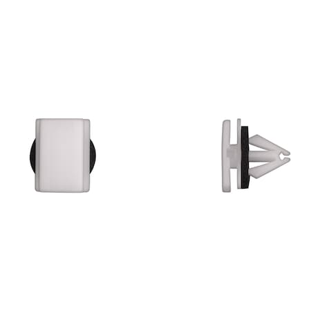 Wht Nyln Mouldng Clips 10mm Hole Size 1 MPN:14955PK