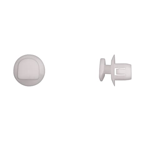 Wht Nyln Tail Lght Clips 9.70mmx10.20mm MPN:15079PK