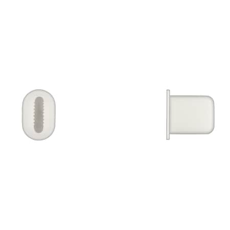 Wht Nyln Screw Grommets No 10 Screw Size 19mm L PK25 MPN:15147PK