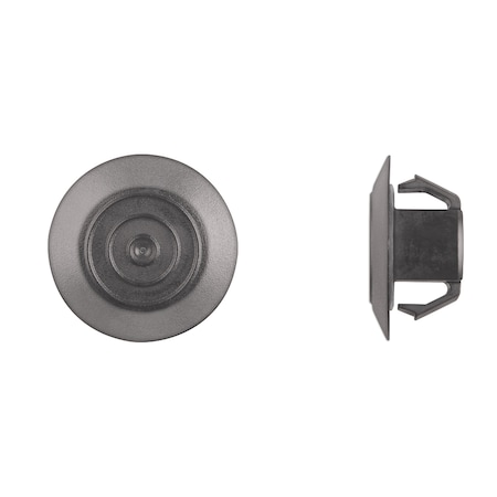 Blk Nyln Moulding Retainers 22mm Hole Si MPN:15149PK