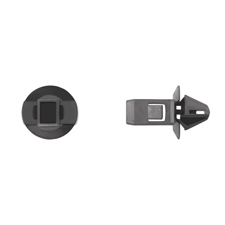 Blk Grille Moulding Clips 13mm Hole 12mm MPN:15294PK