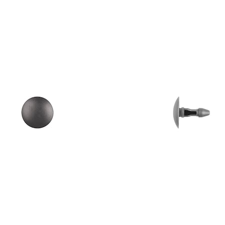 Blk Nyln Mldg Pin Retainers 3.5mm Hole 1 MPN:15313PK