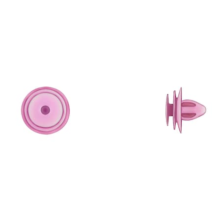 Pink Nyln Door Trim Retainers 8mm Hole 1 MPN:15342PK