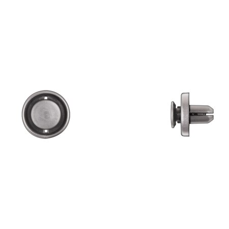 Blk Nyln Push Type Retainer 8mm Hole 10m MPN:15345PK
